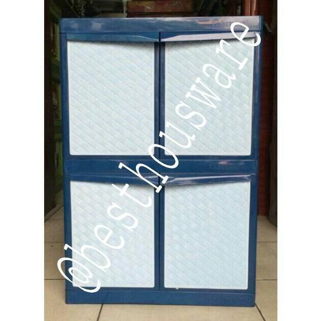 

lemari plastik tabitha susun 2 stock ready
