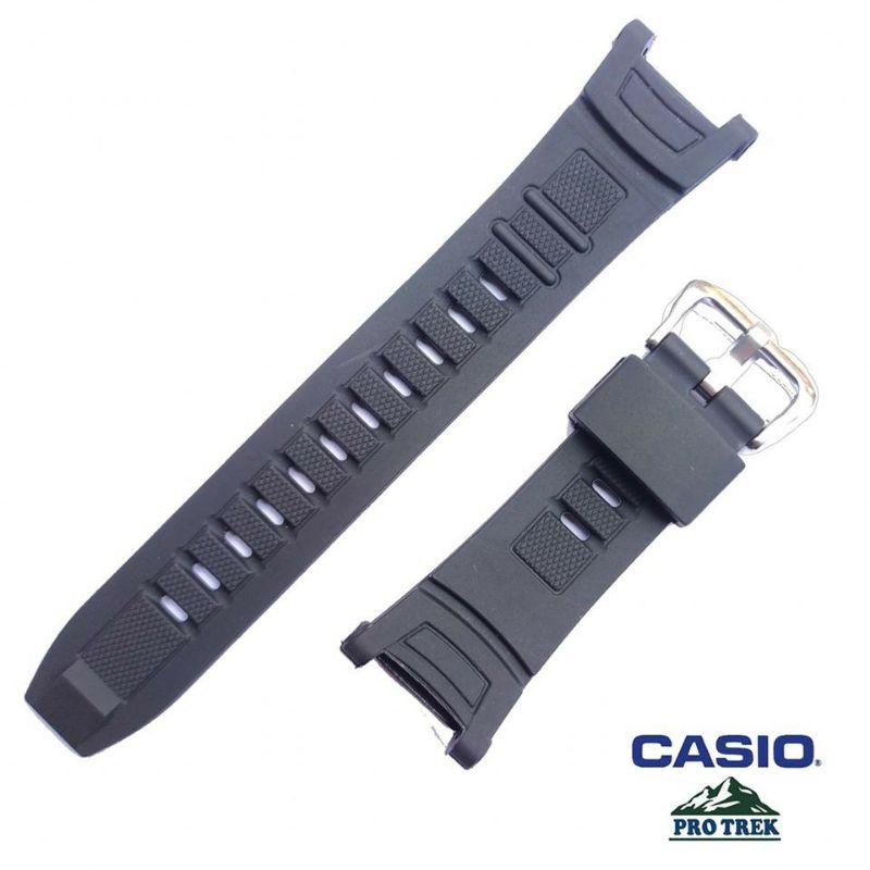Strap tali jam casio Protrek PRG-130 PRG130 PRG 130 tali jam CASIO PROTREK PRW-1500 PRW-1300