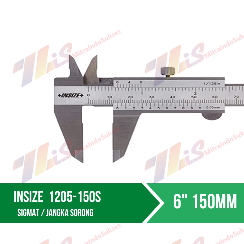 INSIZE 1205-150S Sigmat Digital 6 Inch 150 mm Jangka Sorong Caliper