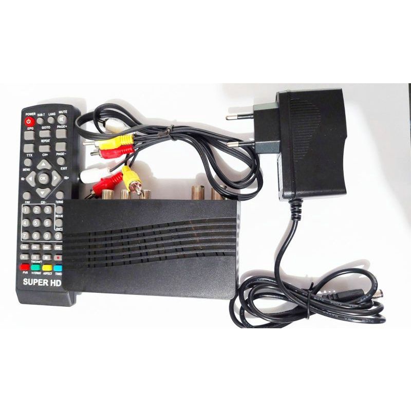 COD Set Top Box TV Digital Super HD 168/ STB DVB T2-01