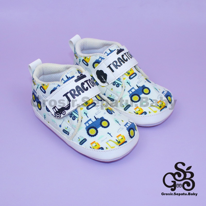 prewalker sepatu bayi laki laki perempuan umur 2 - 12 bulan model casual TRUCKTOR ringan &amp; fleksibel