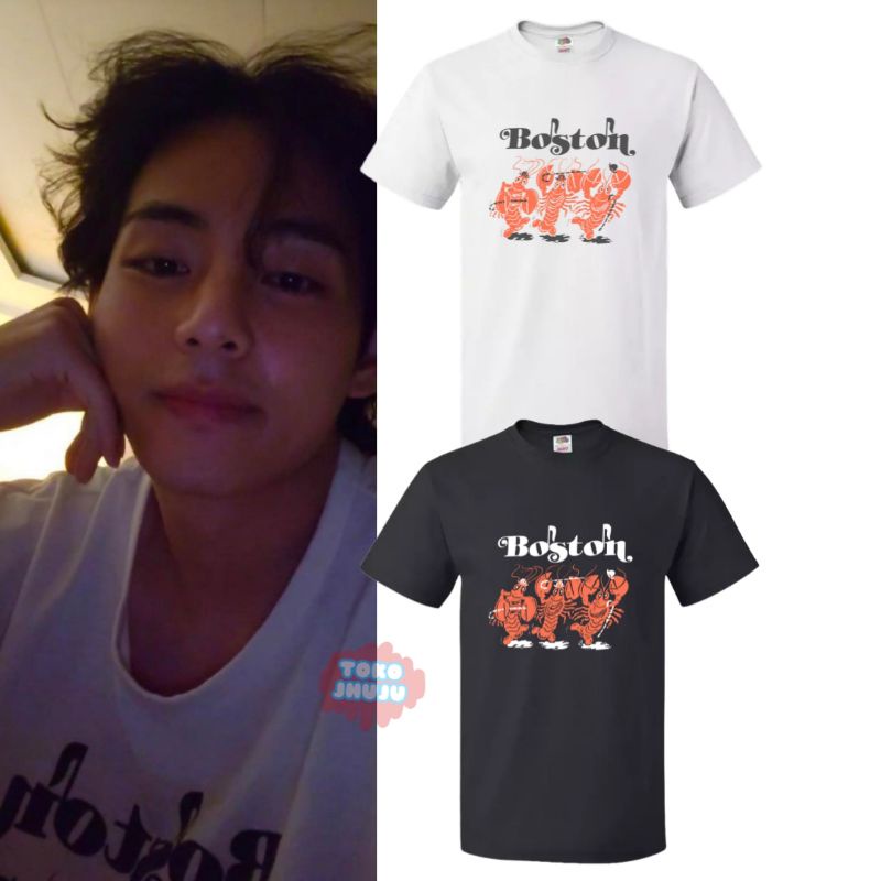 Baju V Kim Taehyung Bangtan style Boston Lobster