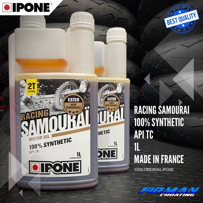 IPONE OIL OLI SAMPING 2T IPONE SAMOURAI RACING 1LT ORIGINAL