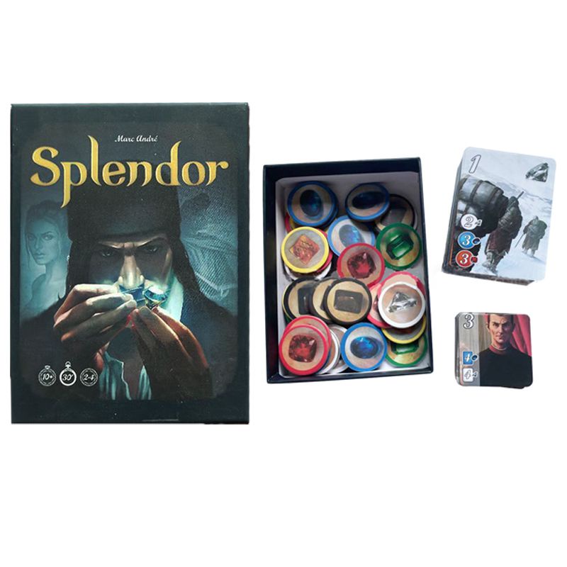 Game Mini Board Full Splendor Versi Inggris Untuk Kartu Bermain Keluarga Pesta