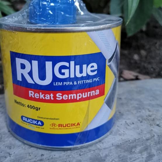

Lem Pipa PVC Rucika RuGlue Kaleng 400 gr