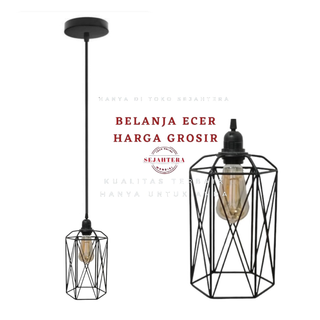 lampu hias gantung minimalis modern