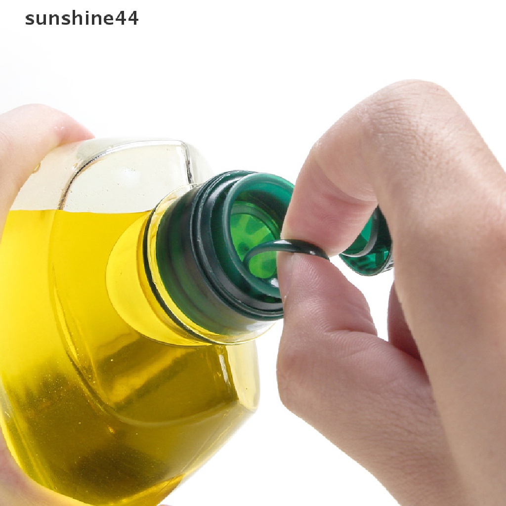 Sunshine Botol Plastik Tebal Transparan Portable Untuk Minyak / Madu / Bumbu Dapur