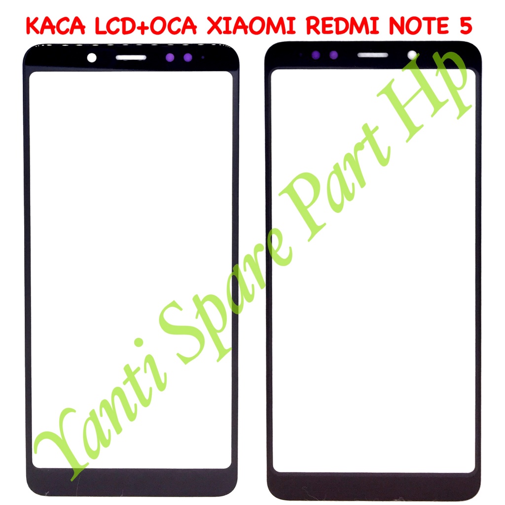 Kaca Lcd Plus Oca Xiaomi Redmi Note 5 Original Terlaris New