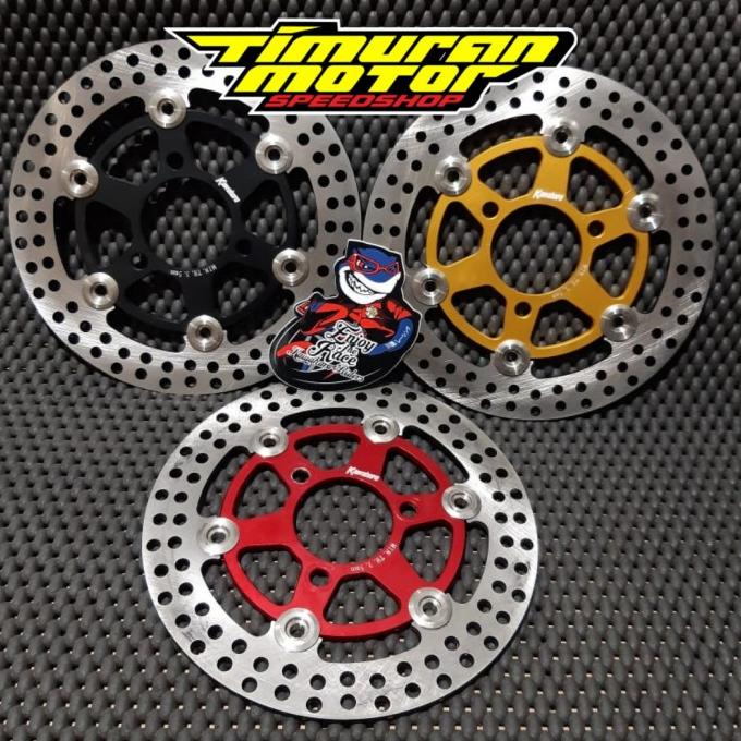 PIRINGAN CAKRAM KAWAHARA MIO J - FINO UKURAN STD FLOATING 3 BAUT