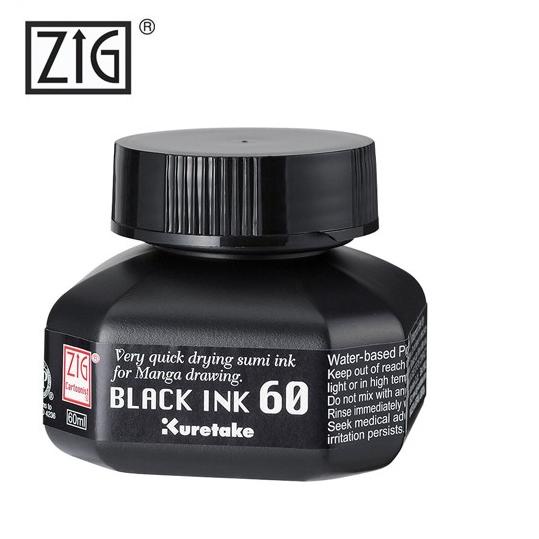 

Kuretake Pen Ink - Black Ink