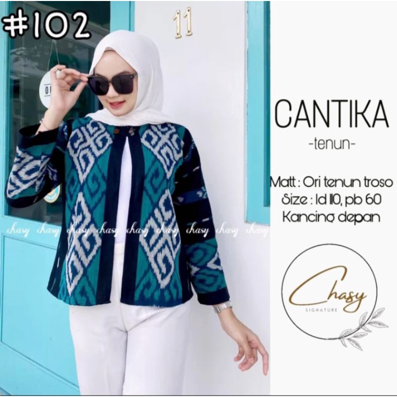 BLOUSE ATASAN OUTER TENUN