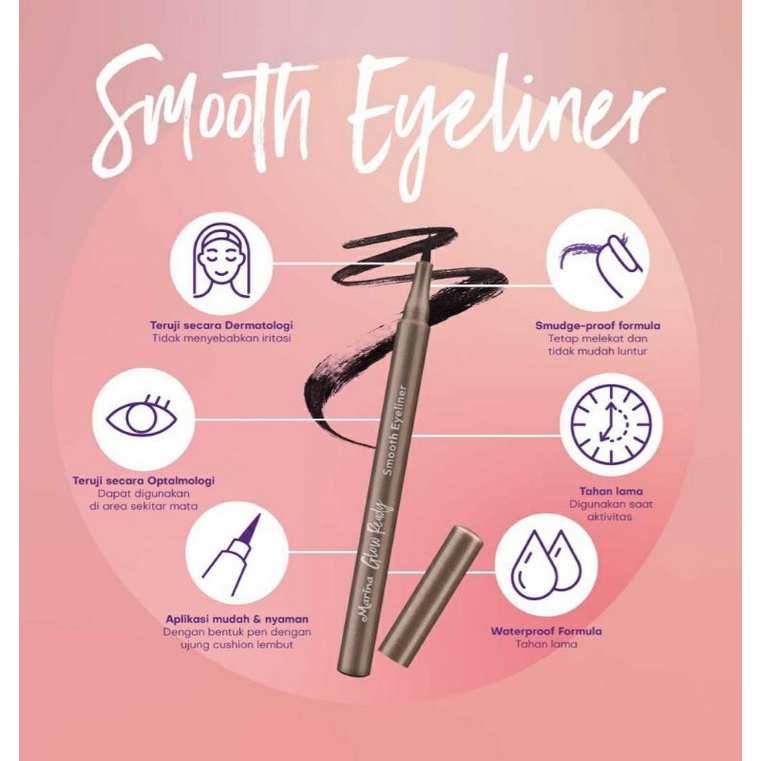 MARINA SMOOTH EYELINER glow ready