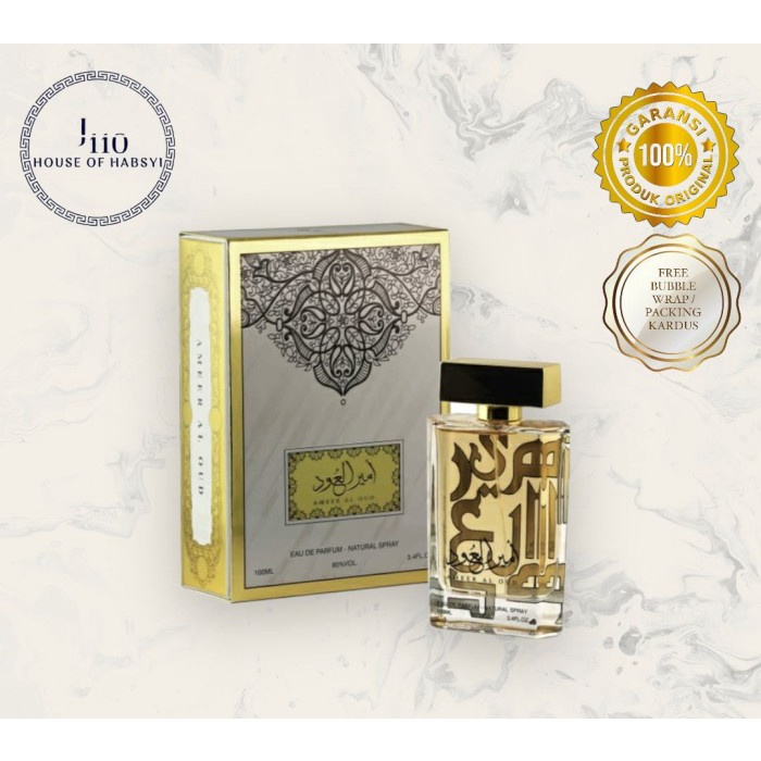 Parfum Ameer Al Oud by Almas EDP 100ML Perfume Original Amir Oud