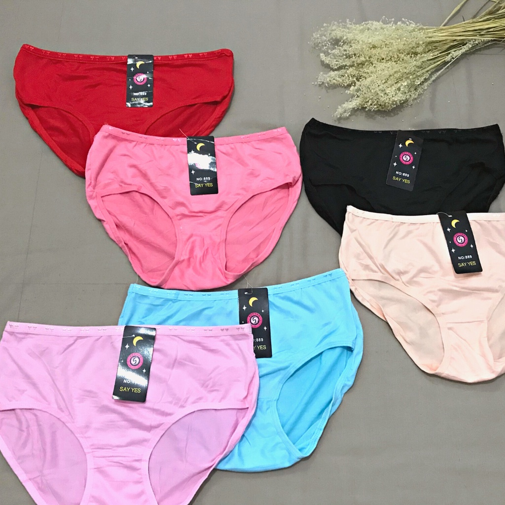 Celana Dalam Wanita Polos List Pita CD Cewek Import Underwear Wanita Sempak Wanita