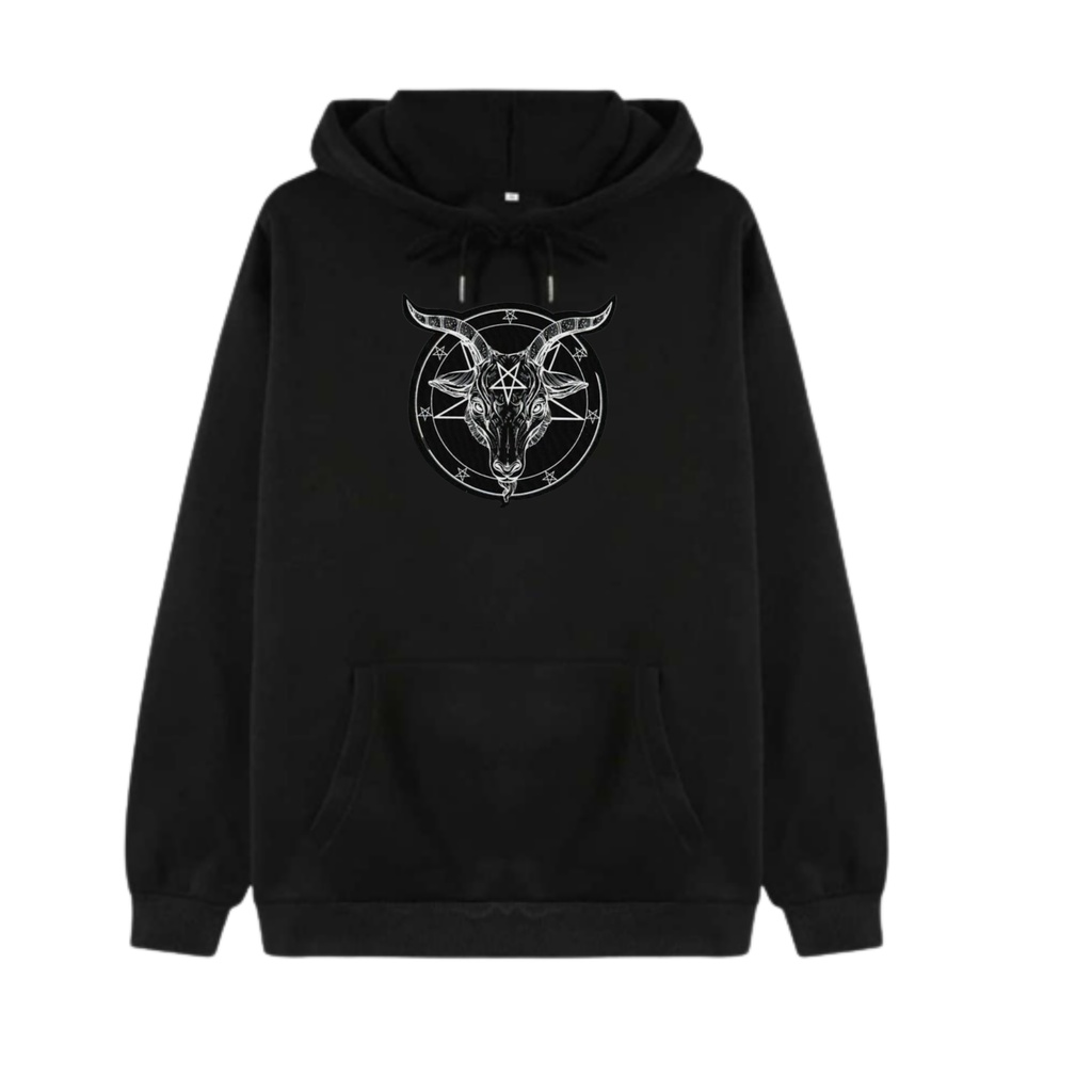 Hoodie Pria Hitam Devil Black Edition Premium Original | Jaket Hoodie Pentagram| Prostreet | Hoodie 
