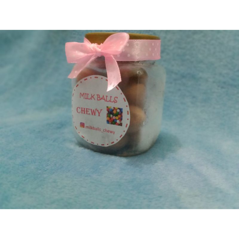

milk balls chewy dancow cokelat