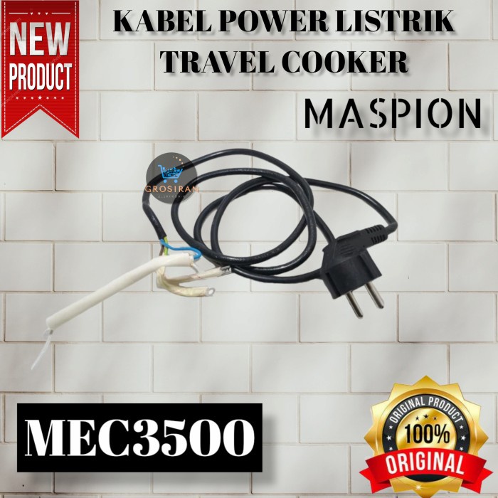 Kabel Power Listrik Maspion Travel Cooker Mec3500 Mec 3500 Original