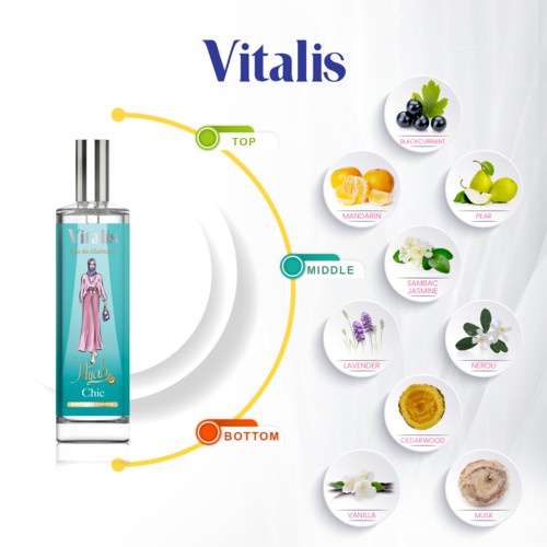 VITALIS EDC GLAM HIJAB CHIC 100ML