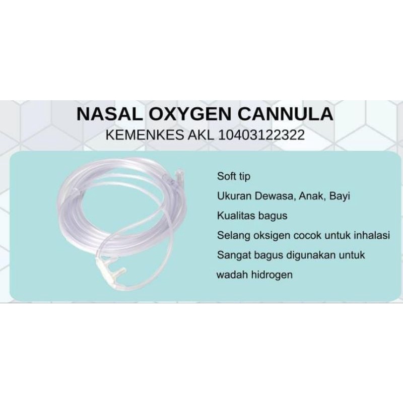 Eceran - Onehealth Nasal Oksigen Bayi, Anak, Dewasa