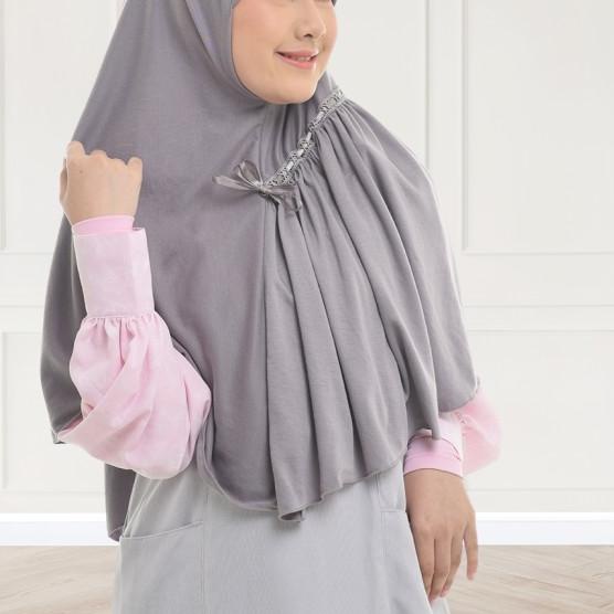 Rabbani - Kerudung Instan Amira - Putih, S