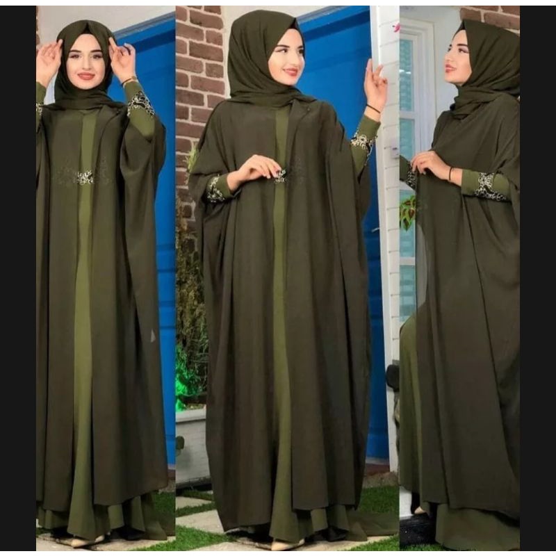 Arabian Abaya Luaran Muslim Terbaru 2022