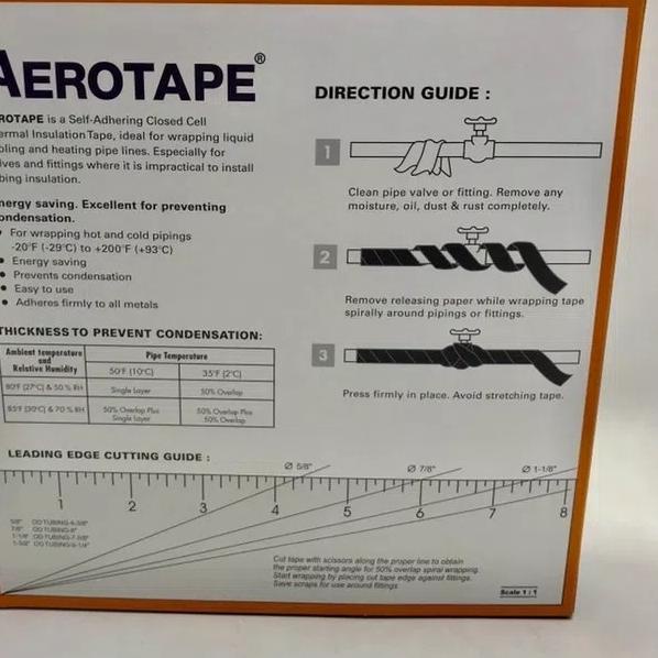 

Aerotape / Insulation Foam Tape / Aero tape