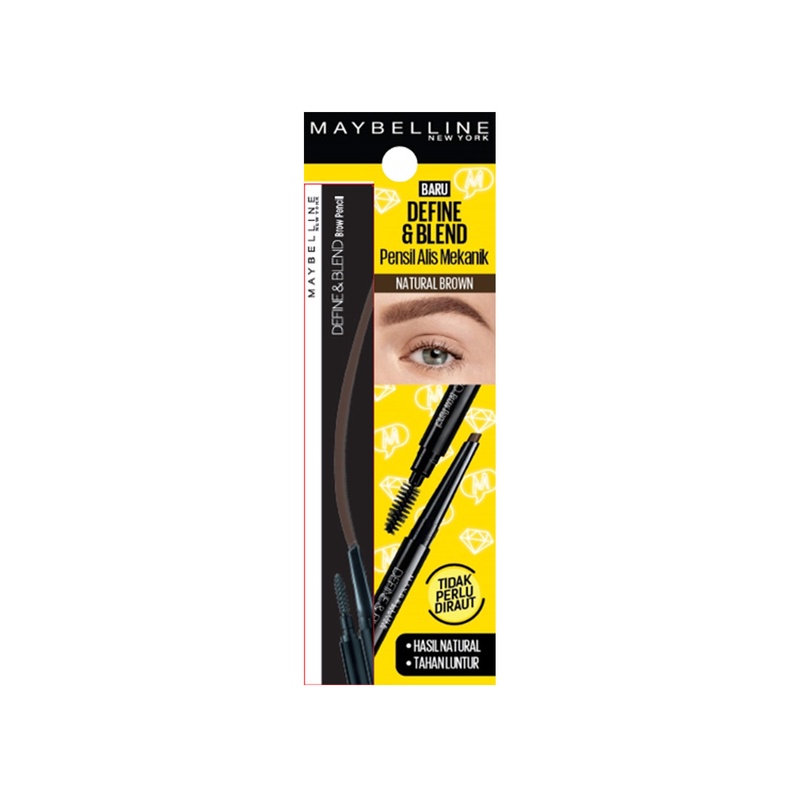Maybelline Lip &amp; Eye Makeup Remover/Define and Blend Eyes Make Up Brow Pencil