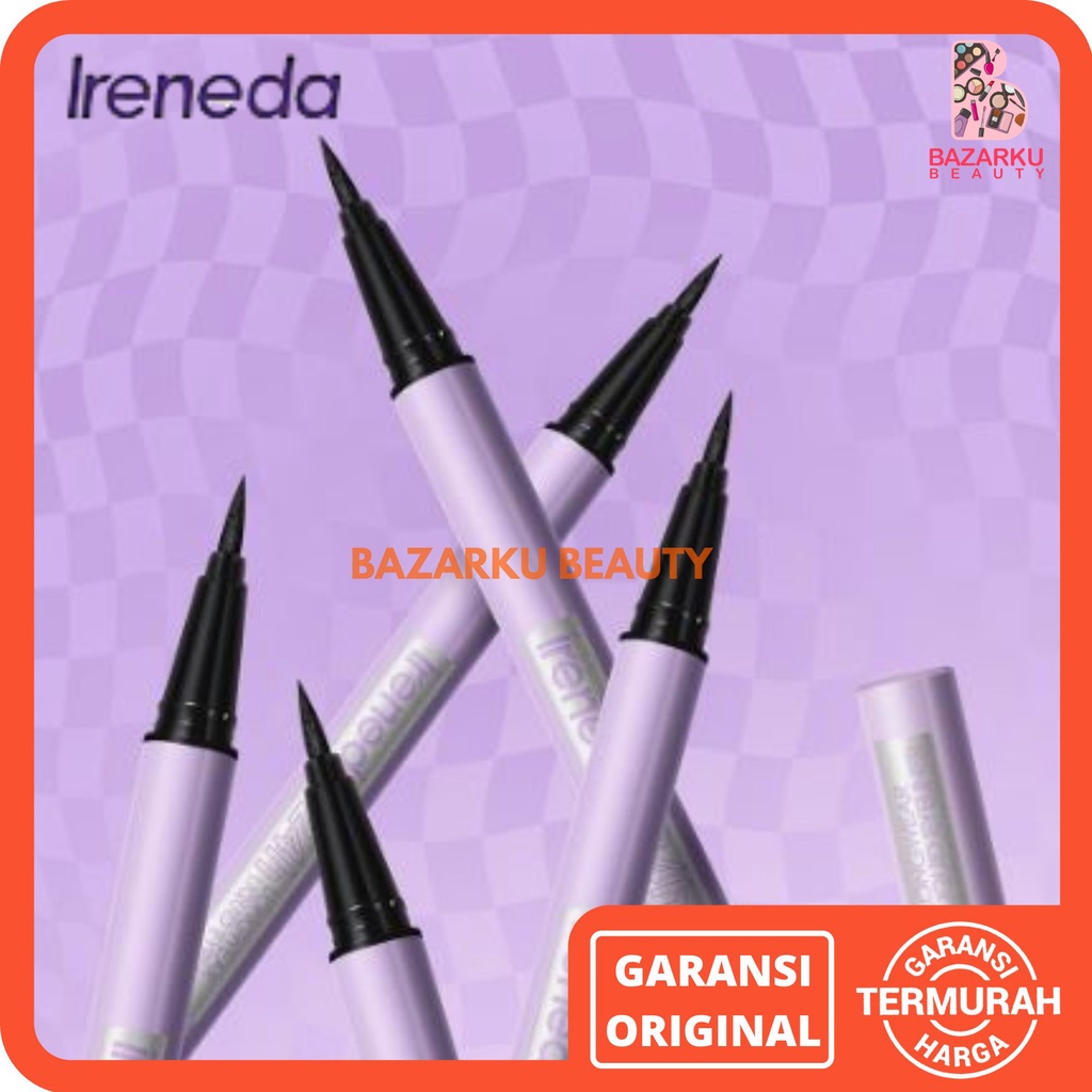 Ireneda Liquid Eyeliner Pencil Eyeliner Spidol Eyeliner Waterproof Eyeliner Pensil Ireneda