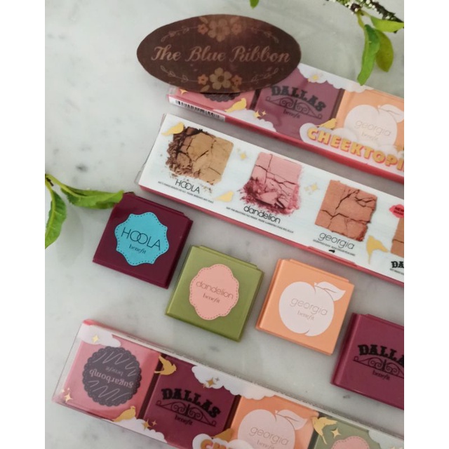 FULL SIZE &amp; MINI TRAVEL SIZE BENEFIT BLUSH &amp; BRONZER