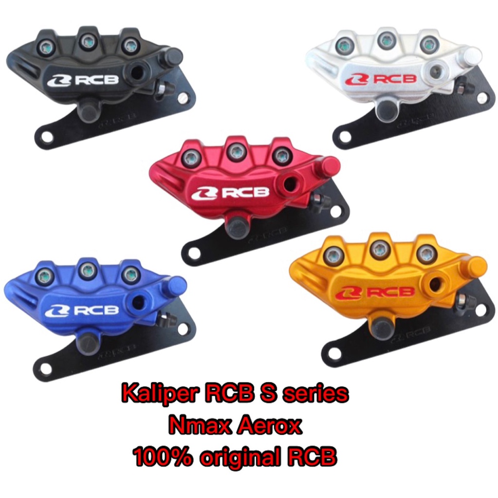 Kaliper RCB S Series Depan Belakang Rem Free Breket - Nmax Aerox PNP Original – Charmoto