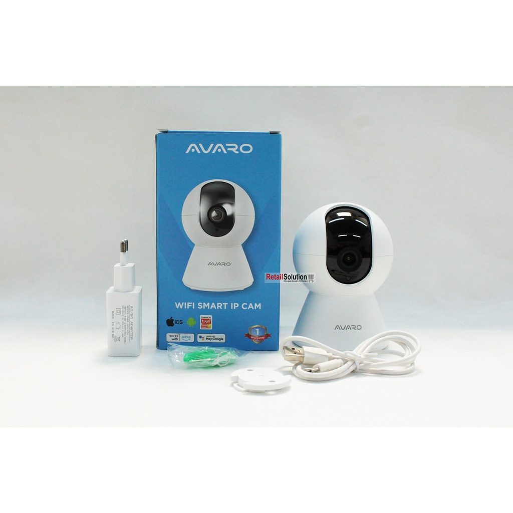 CCTV IPCAM Wireless Live View Android iOS - Avaro Smart IP Cam