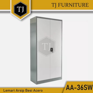 Jual Acero Loker Besi / Lemari Arsip / Locker Kantor Besi 2 Pintu Swing ...