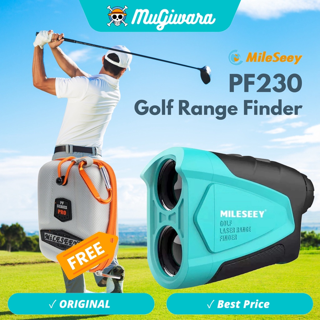 Mileseey PF230 Golf Laser Rangefinders 600M Pengukur Jarak Teleskop  Mini