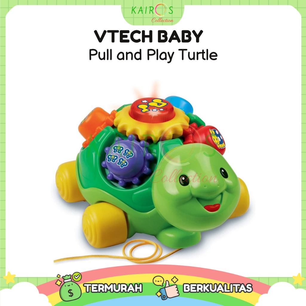 VTech Baby Pull and Play Turtle