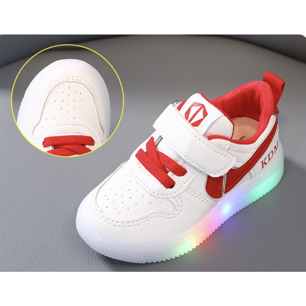 babyfit sepatu lampu LED crusade NAKE sneakers anak cewek cowok import gs-0324r
