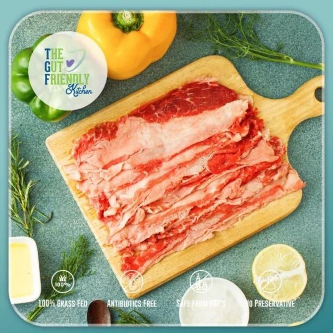 

Sliced Beef Shortplate Grassfed 500Gr Aice.Kila