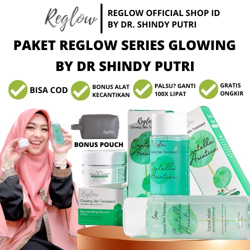 Skincare Reglow Doctor Shindy Putri 1 Paket Ori Official Store