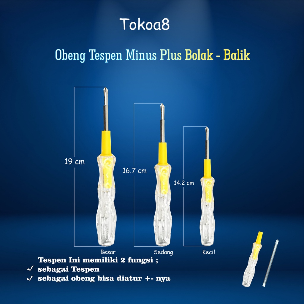 Obeng Bolak - Blaik / Obeng Tespen