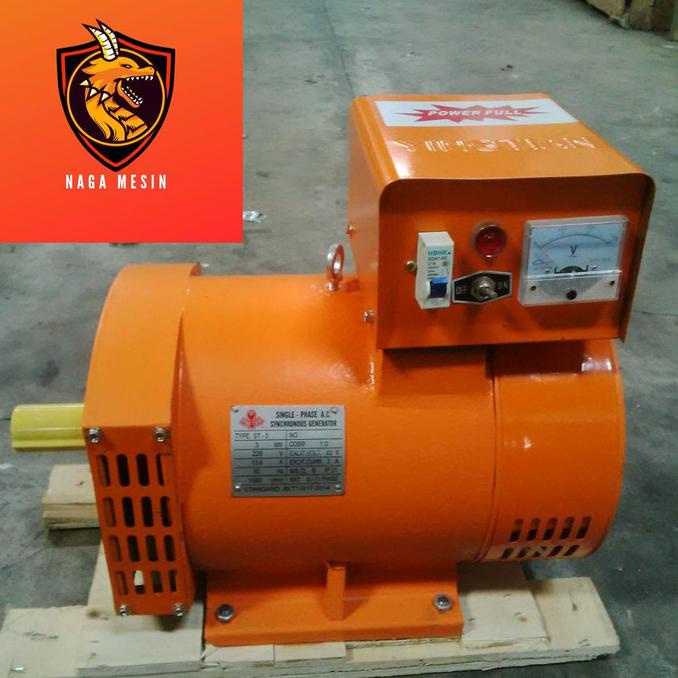 Dinamo Alternator Pembangkit Listrik St 5 Kw - Yingtian