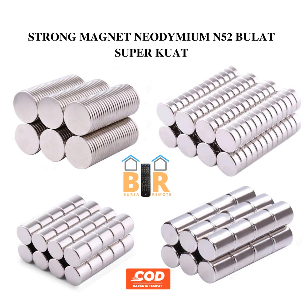 Strong Magnet Neodymium N50 NdFeB 3x3MM Super Kuat