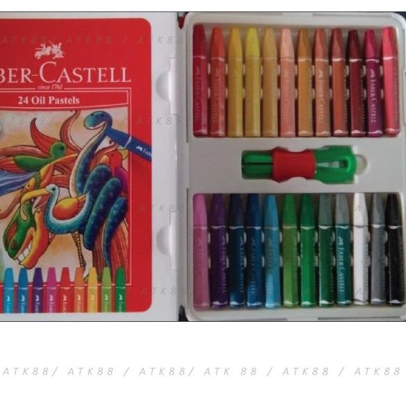 

Hexagonal Oil Pastel 24 Pcs (#120089) / Crayon faber castell