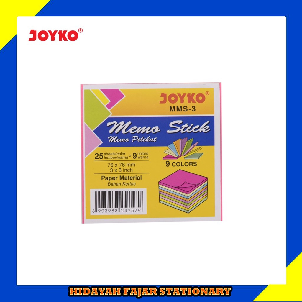 

MEMO STICK - MEMO PELEKAT - POST IT