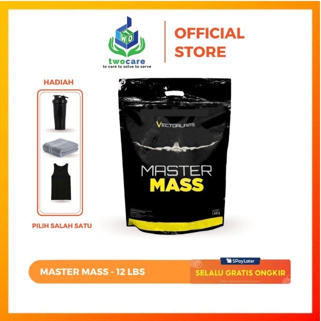 VECTORLABS MASTER MASS 12 LBS MASTERMASS MASS GAINER