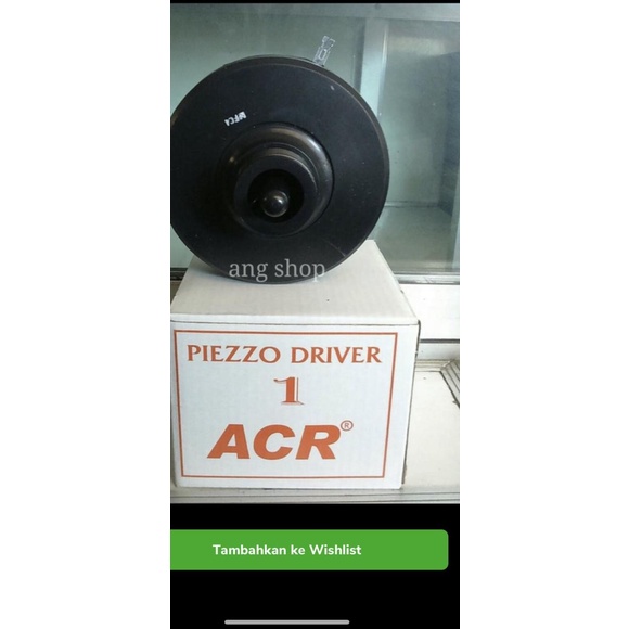 Driver Tweeter 300W ACR Piezo Driver 1 Driver Horn Tweeter