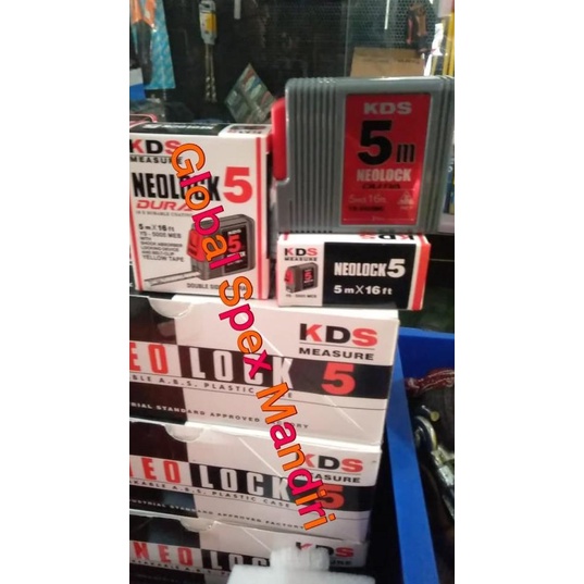 KDS METERAN NEOLOCK 5 M / MEASURING TAPE 5 meter