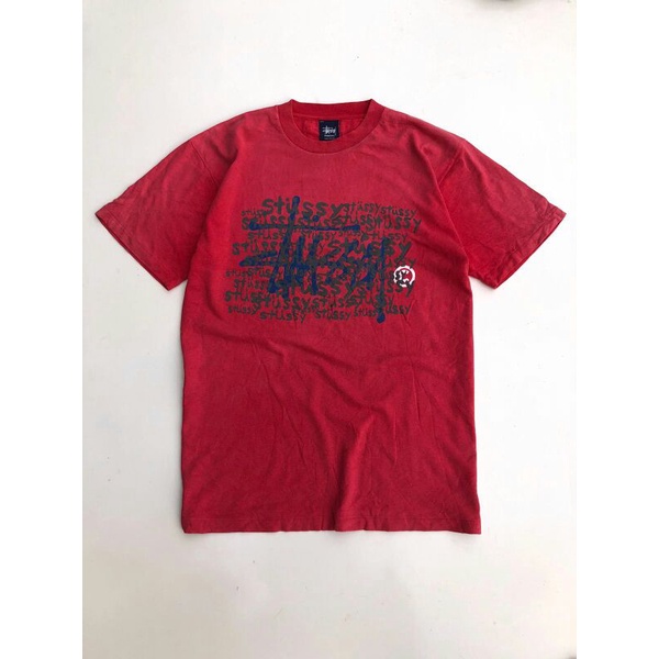 KAOS VINTAGE STUSSY SECOND BLITAR