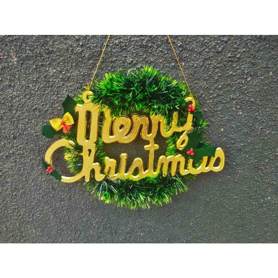 ( 40 cm ) Gantungan Ornamen Merry Christmas Jumbo - Hiasan X'mas