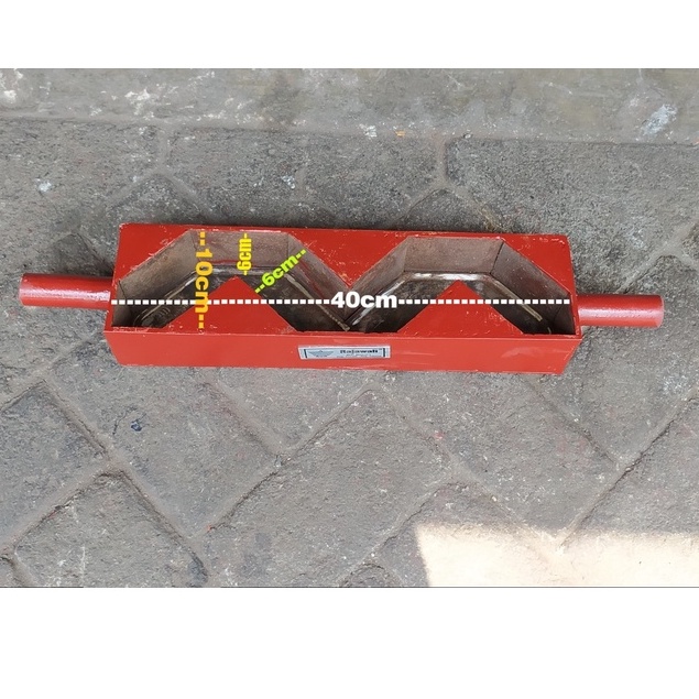 Cetakan Grassblock Uk.10x40 / Alat Cetak Paving Rumput Rajawali