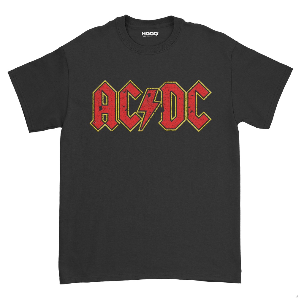 [ORI] KAOS BAND ACDC - VINTAGE LOGO MERCH / UNISEX / ATASAN KAOS / ACDC T-SHIRT