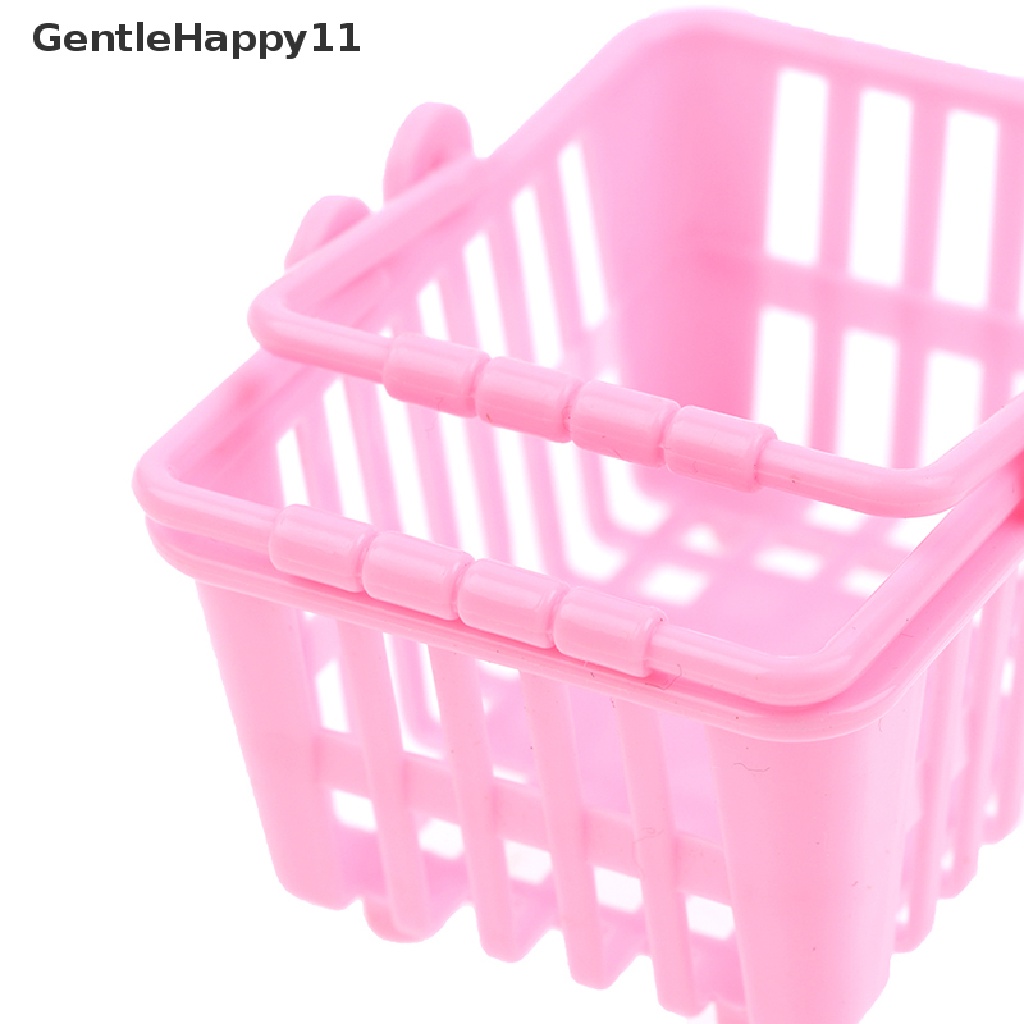 Gentlehappy Miniatur Rumah Boneka Keranjang Belanja Pretend Play Mainan furniture id